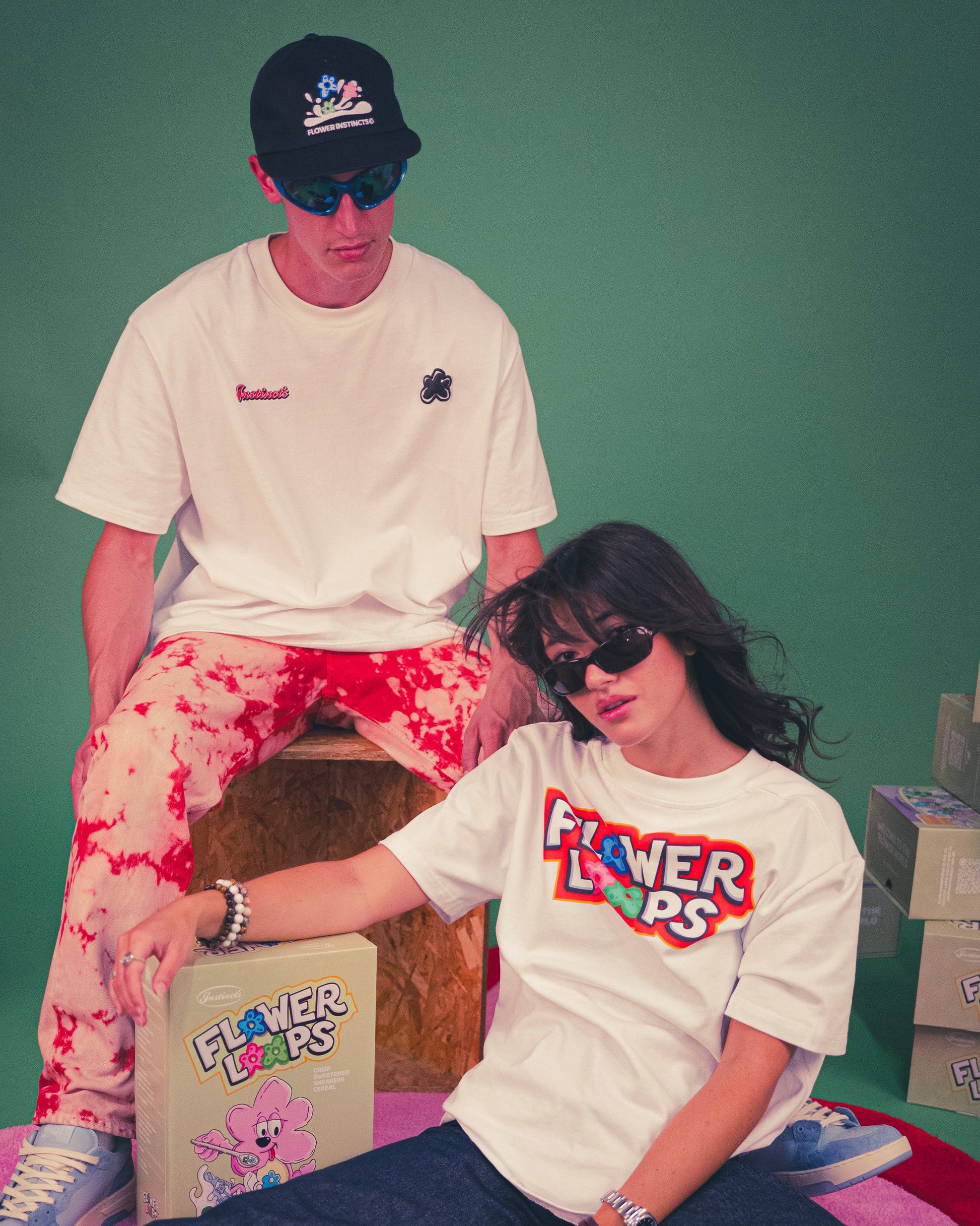 Flower Loops Tee Packshot