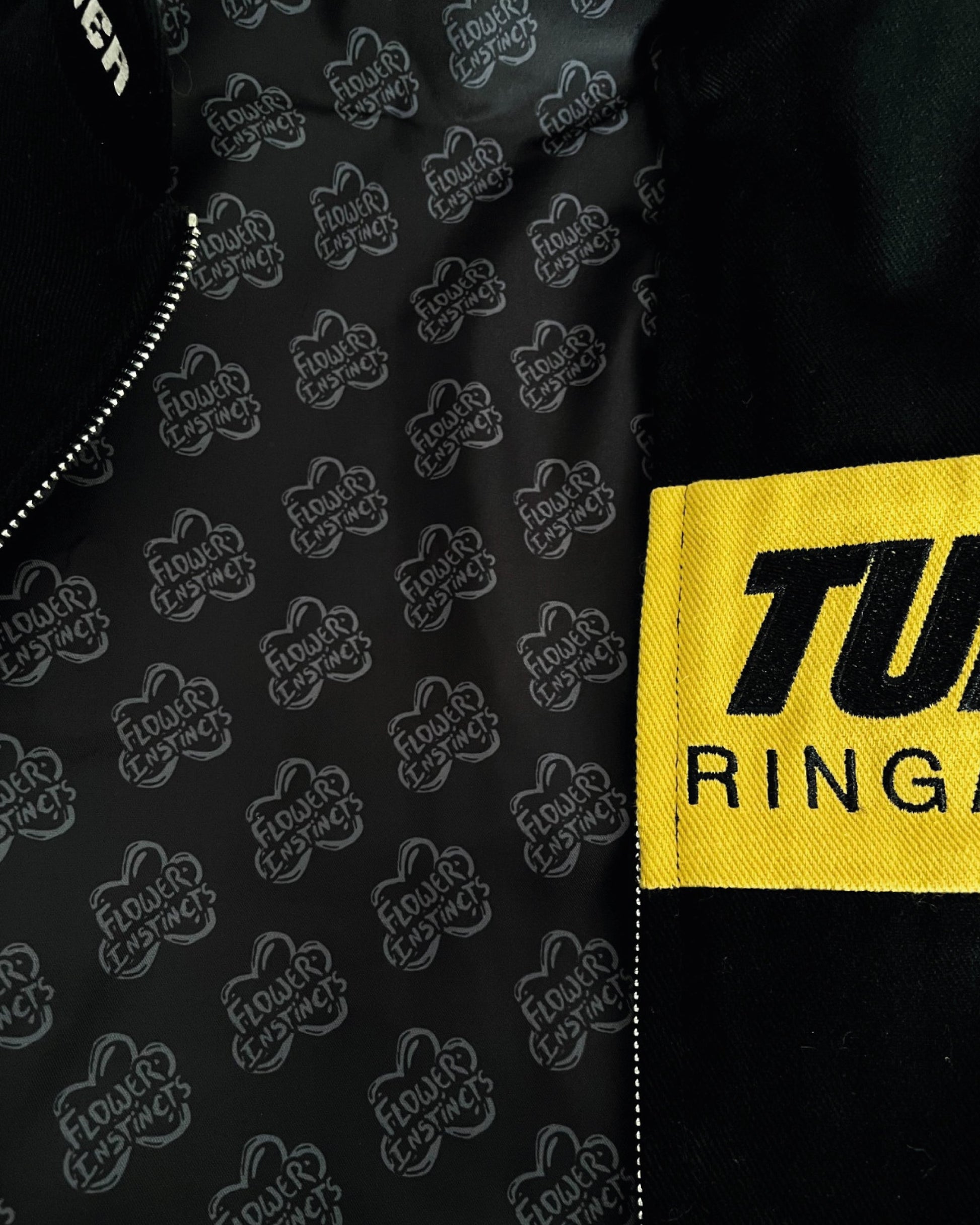 Flower Turismo Racing Jacket Black Detail