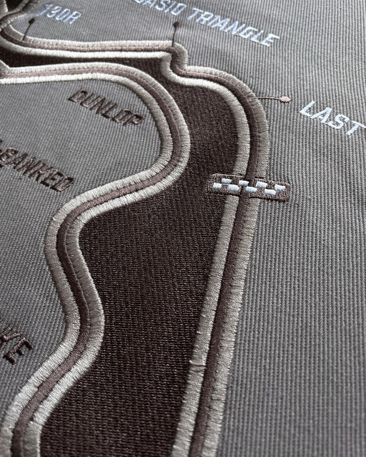 Flower Turismo Racing Jacket Grey Detail