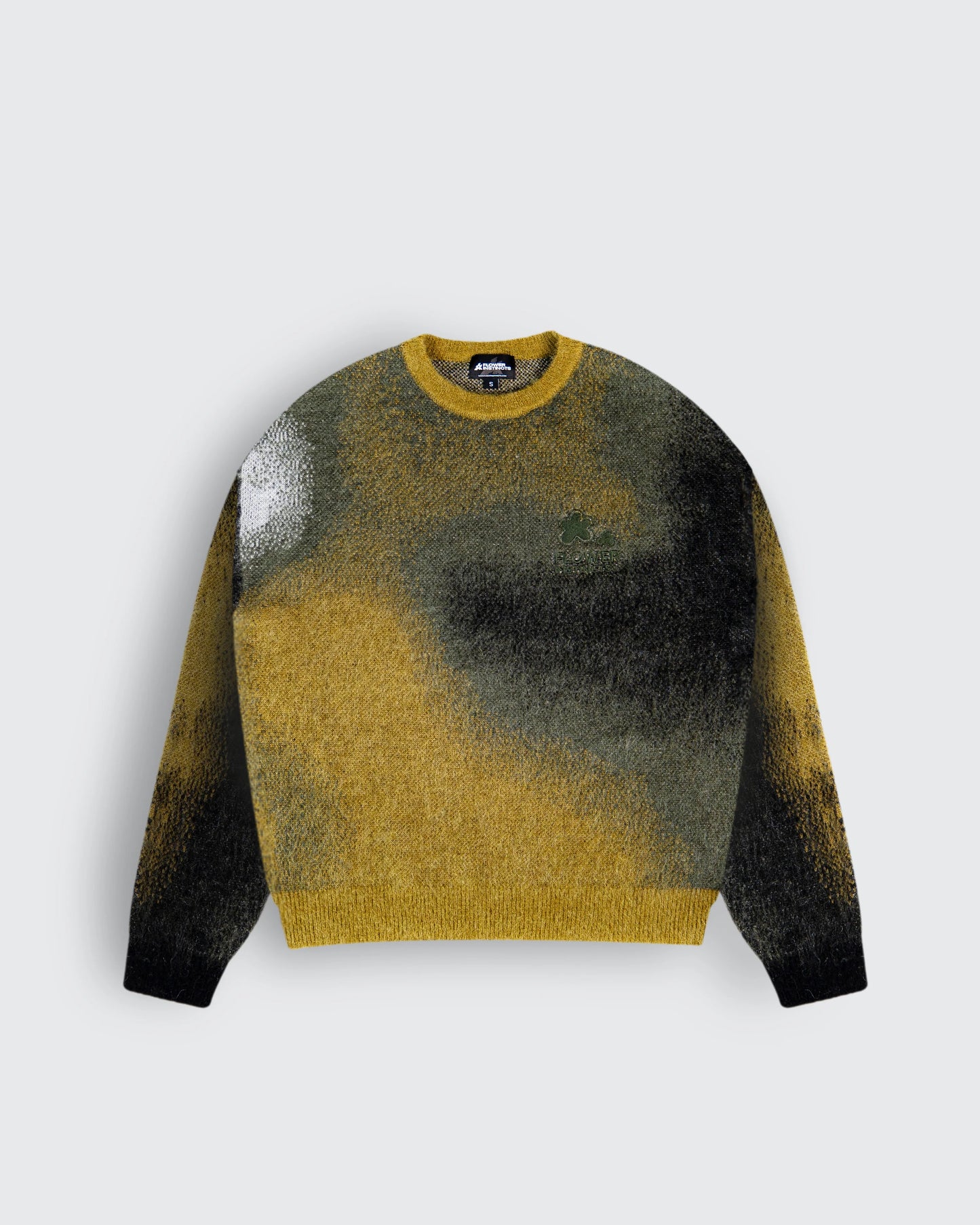 Mohair Crewneck Green