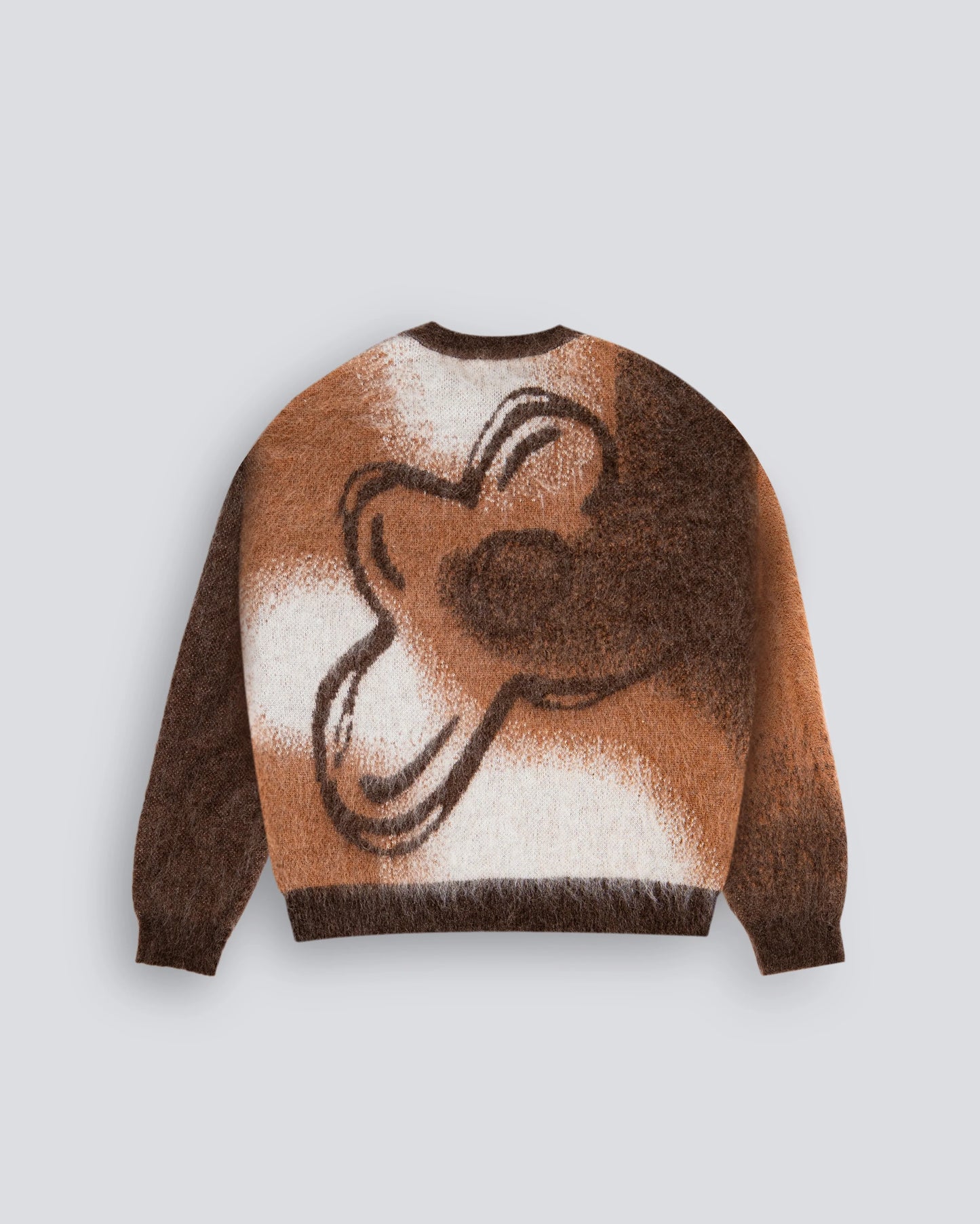 Mohair Crewneck Brown