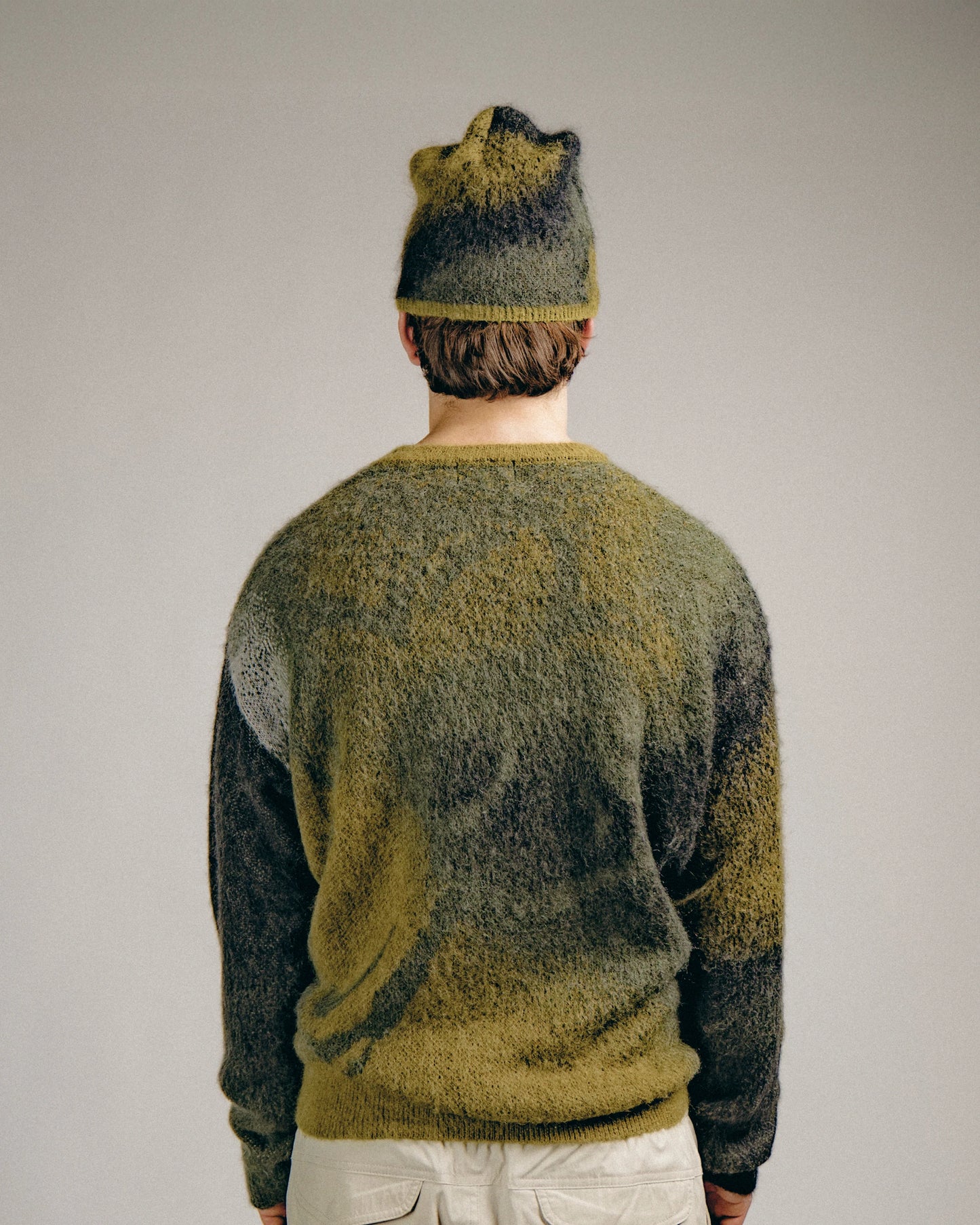 Mohair Crewneck Green