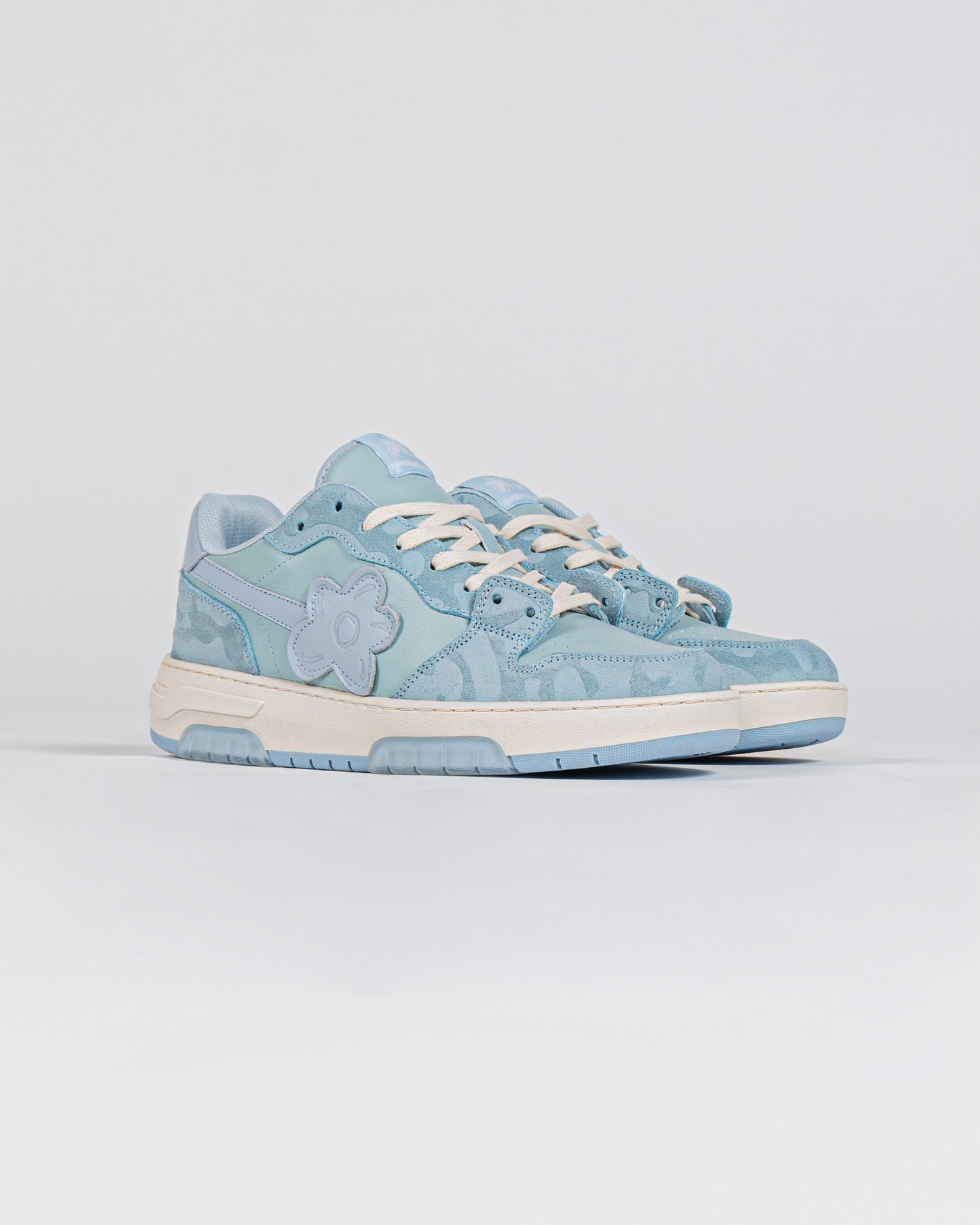 Flower Loops Sneakers Blue