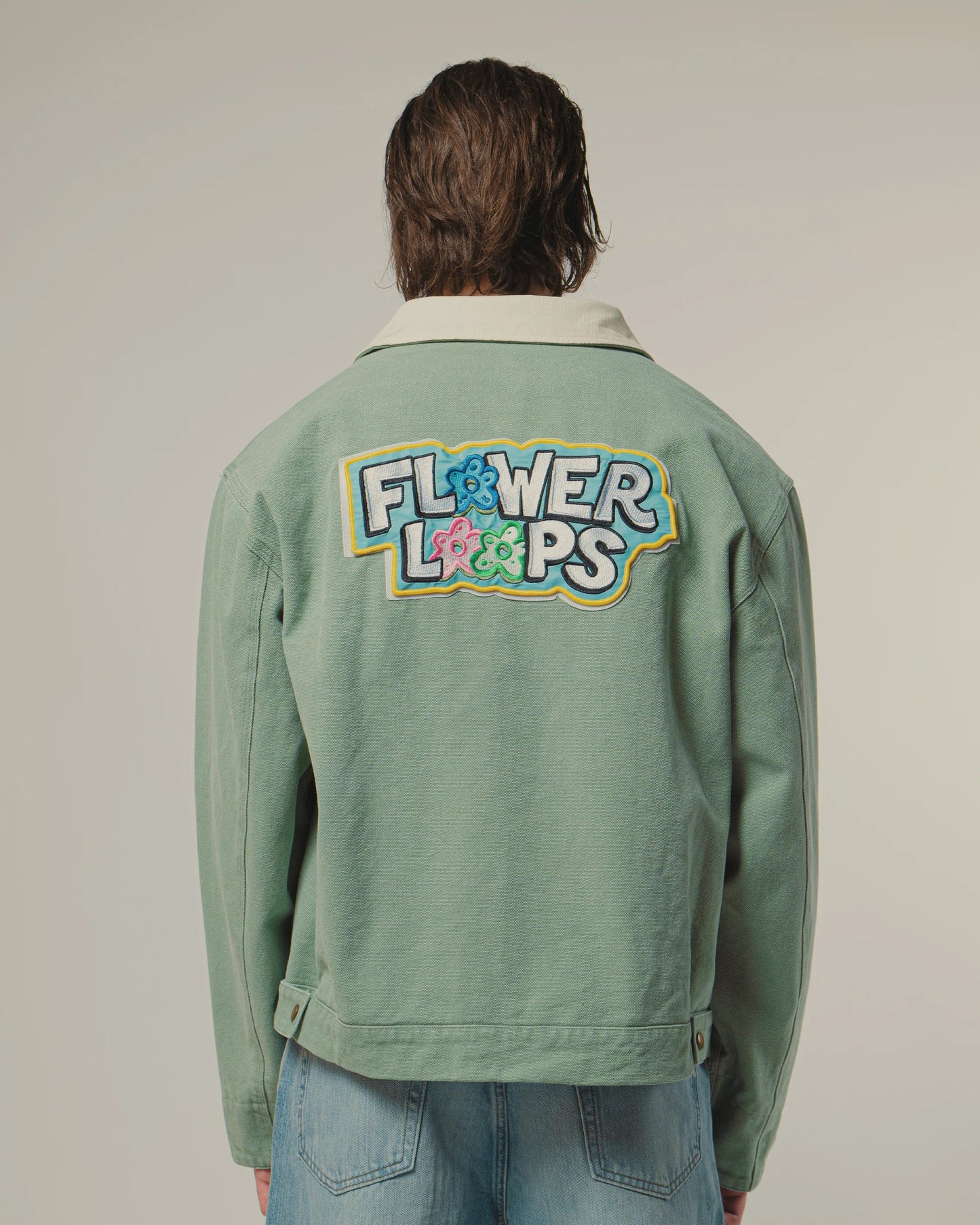 Flower Loops Trucker Jacket