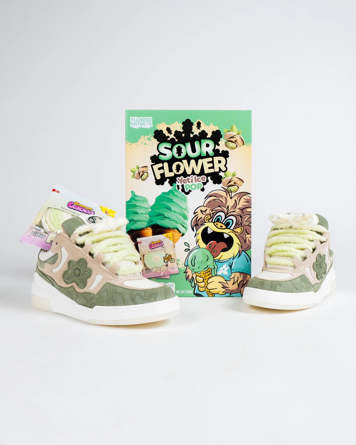 Greenstachio sneakers