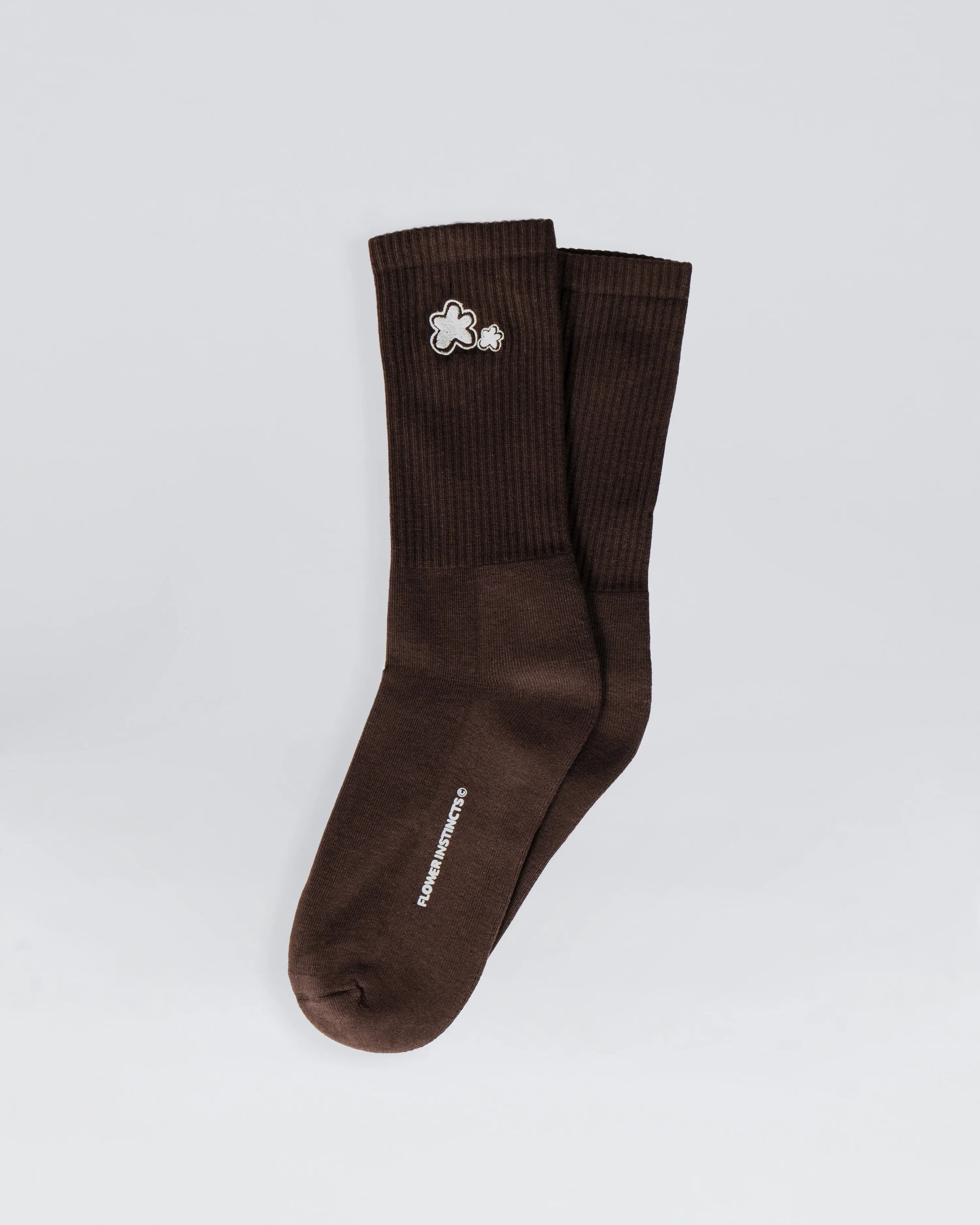 Socks Brown/Creme